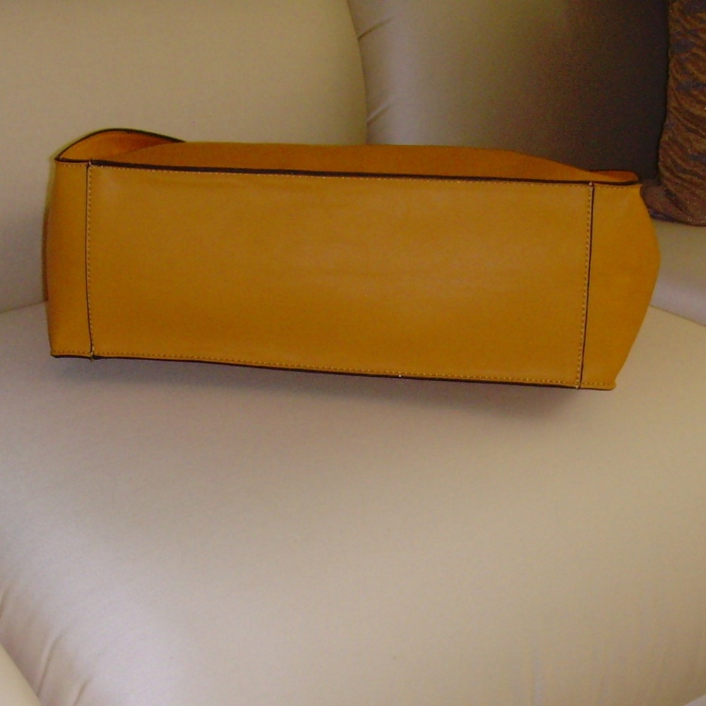 Lord & Taylor DESIGN LAB Satchel w/Double Handle Handbag LIKE NEW! - Picture 12 of 16